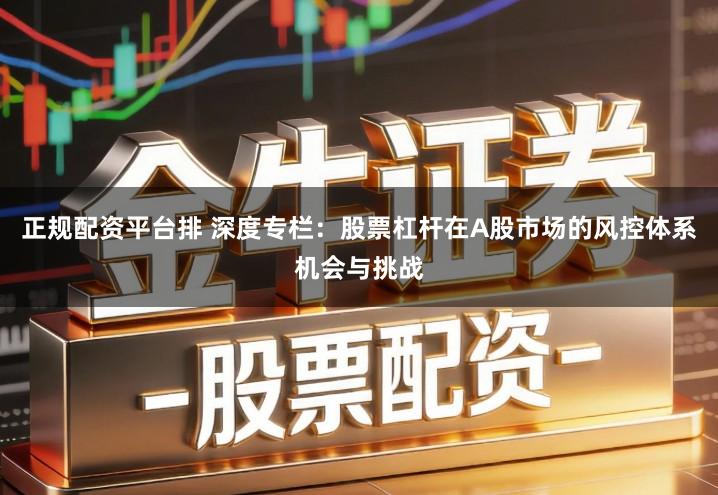 正规配资平台排 深度专栏：股票杠杆在A股市场的风控体系机会与挑战